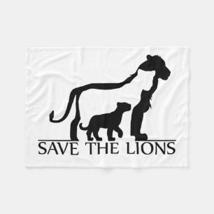 Manta Polar Salvar a los leones