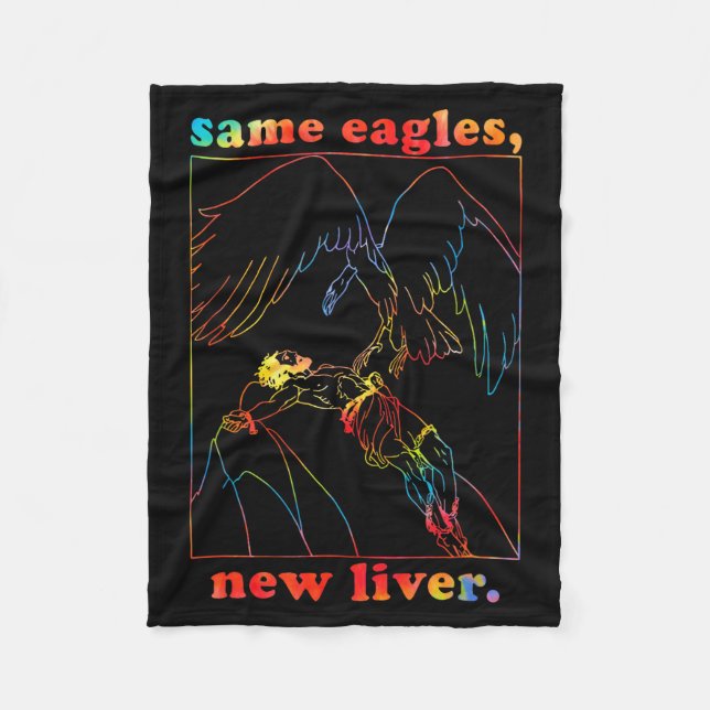 Manta Polar Same Eagles New Liver Funny Apparel  (Anverso)