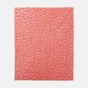 Manta Polar Sample of orange leather upholstery textureabstrac