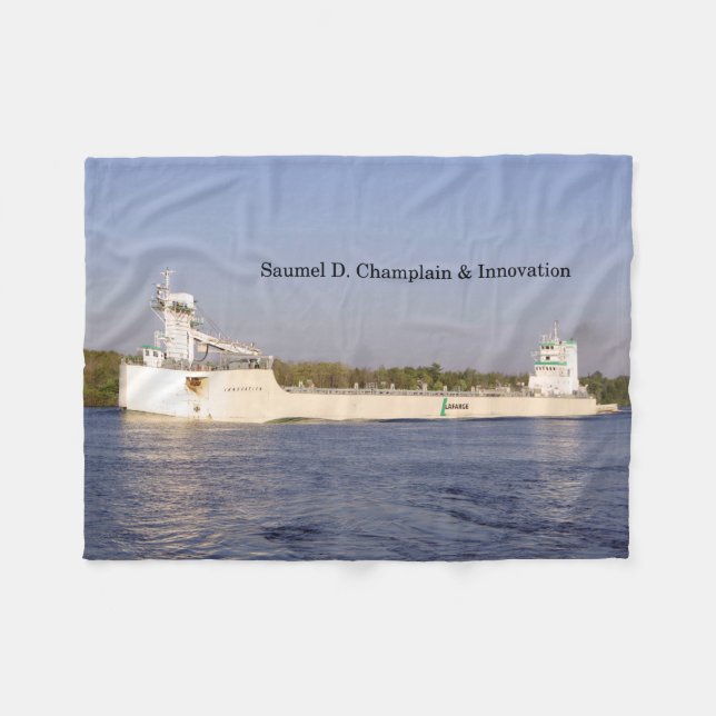 Manta Polar Samuel D. Champlain & Innovation blanket (Frente (Horizontal))