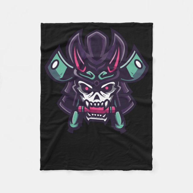 Manta Polar Samurai Shogun Pegatina (Anverso)