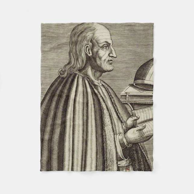 Manta Polar San Anselmo de Canterbury Médica de la Iglesia (Anverso)