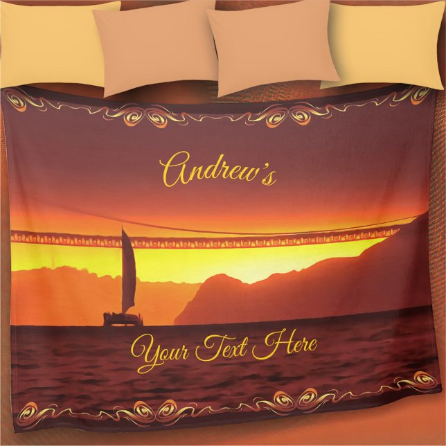 Manta Polar San Francisco Sunset 1124 (Subido por el creador)