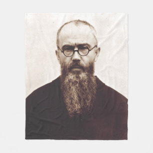 Manta Polar San Maximiliano Kolbe sacerdote católico polaco
