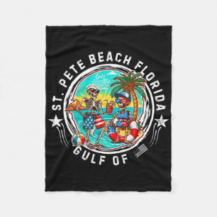 Manta Polar San Pete Beach Hombres Y Mujeres De Florida