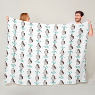 Manta Polar Sandpier para dormir artístico