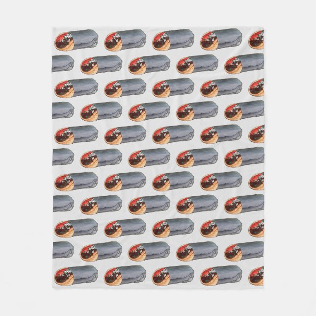 Manta Polar Sándwich de carne de Gyro Pita griego de comida me (Anverso)