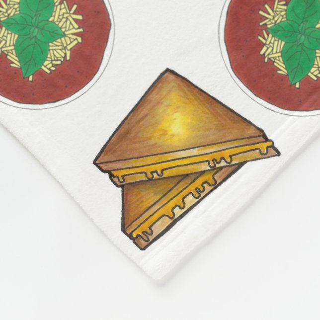 Manta Polar Sándwich de tomate asado y tostado (Esquina)