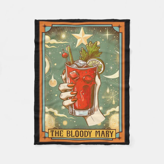 Manta Polar Sangrienta María Beber Cola La Sangrienta Mary Tar (Anverso)