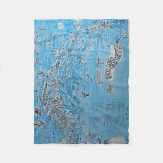 MANTA POLAR SANIBEL CAPTIVA ISLA FLORIDA BLANKET