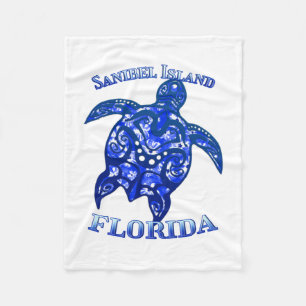 Manta Polar Sanibel Florida Vacuna a tortuga tribal