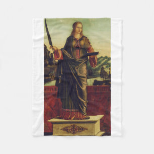 Manta Polar Santa Anastasia de Roma Arte Premium