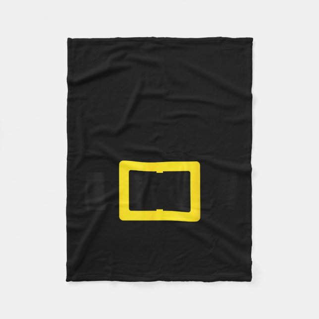 Manta Polar Santa Belt Funny Cute Halloween Christmas Costume  (Anverso)