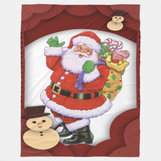 Manta Polar Santa Claus (Anverso)