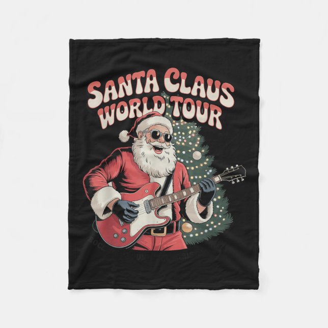 Manta Polar Santa Claus World Tour Rocking Around The Christma (Anverso)