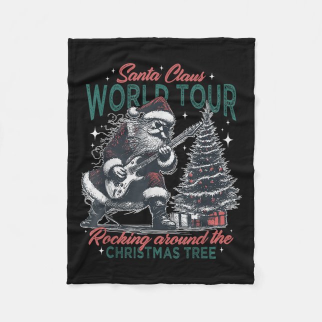 Manta Polar Santa Claus World Tour Rocking Around The Christma (Anverso)