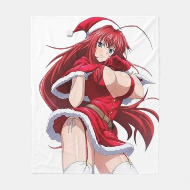 Manta Polar Santa Diva Anime Winter Outfit - Fleece Blanket (Anverso)