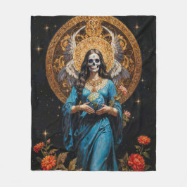 Manta Polar Santa Muerte