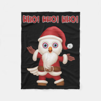 Manta Polar Santa Owl Festive Fun Christmas 