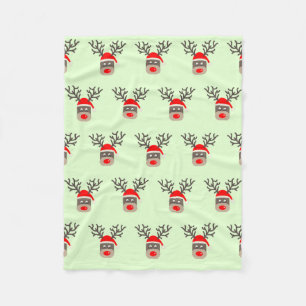 Manta Polar Santa Rudolf