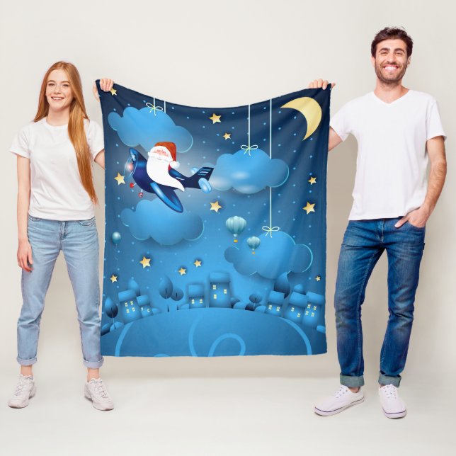 Manta Polar Santa se acerca la bolsa de la tota (In situ)