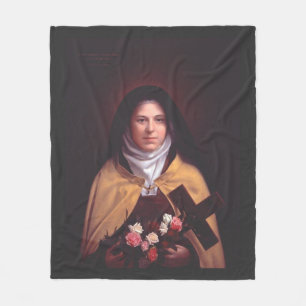 Manta Polar Santa Teresa de Lisieux
