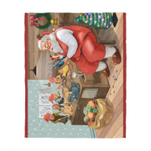 Santa Y Elves Haciendo Juguetes | NAVIDADES