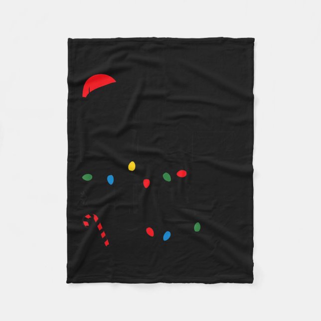 Manta Polar Santa's Favorite Helper Funny Christmas  (Anverso)