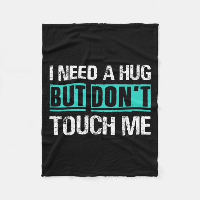 Manta Polar Sarcastic Quotes And Introverts Men Women Tees. I  (Anverso)