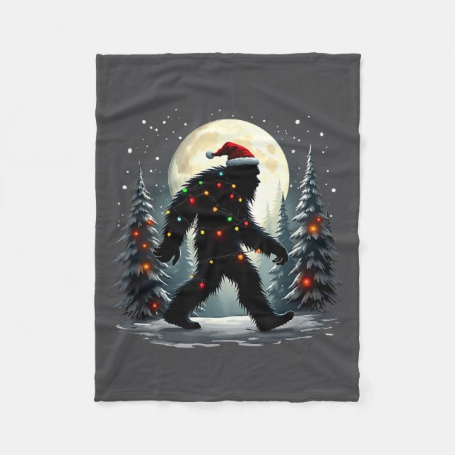 Manta Polar Sasquatch 67 Santa Bigfoot Christmas Tree Funny  (Anverso)