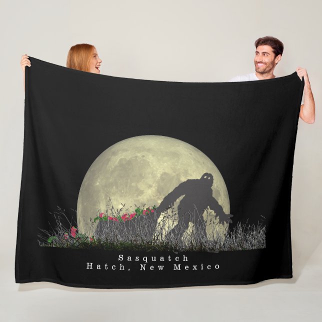 Manta Polar Sasquatch - Hatch, Nuevo México Blanket (In situ)