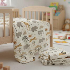 Manta Polar Savanna Sunrise Safari Pattern ID1259