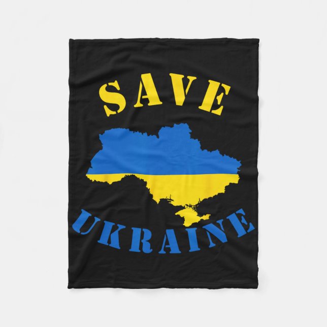 Manta Polar Save Ukraine Shirt A Ukranian T Shirt  (Anverso)
