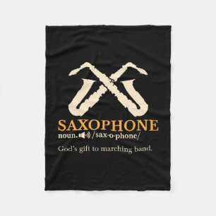 Manta Polar Saxofón - Definición de saxofón