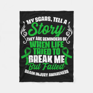 Manta Polar Scars Tell Story Traumatic Cerebro Lesiones Traumá