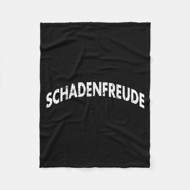Manta Polar Schadenfreude Funny And Sarcastic German Quote Mem (Anverso)
