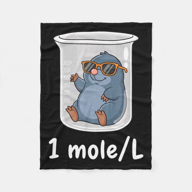 Manta Polar Science &amp; Technology Funny Chemistry 1 Mole L  (Anverso)