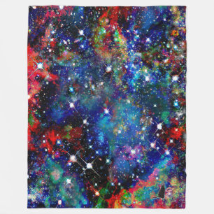 Manta Polar Scintillation Star Field Fleece Blanket
