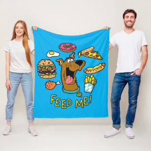 Manta Polar ¡Scooby-Doo Alimentarme!