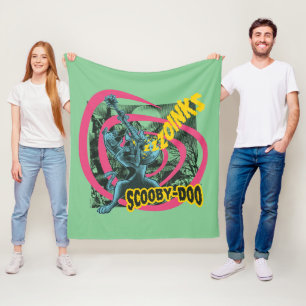 Manta Polar Scooby-Doo Zoinks Punk Guitar Gráfico