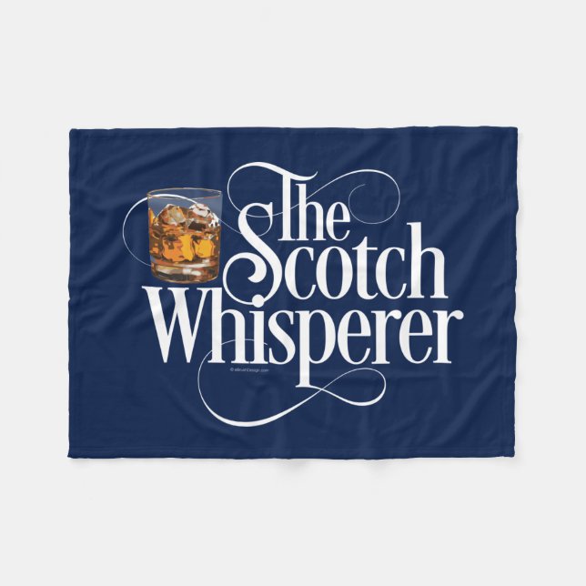 Manta Polar Scotch Whisperer Fleece Blanket (Frente (Horizontal))