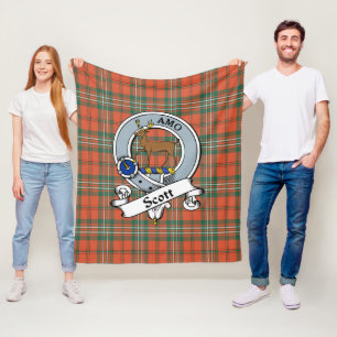 Manta Polar Scott Ancient Clan Badge Tartan Plaid