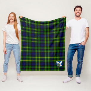 Manta Polar Scotts Campbell De Breadalbane Moderno Tartán Cuad