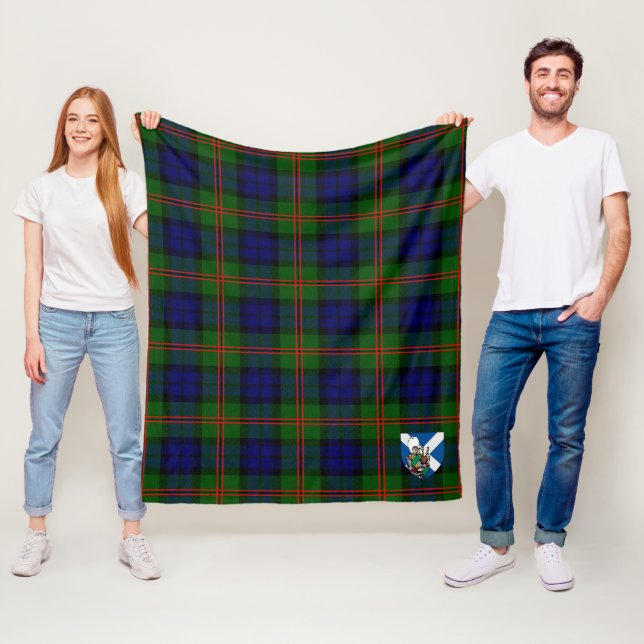 Manta Polar Scotts Dundas Tartan Plaid (In situ)
