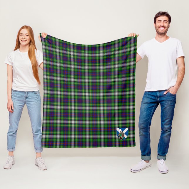 Manta Polar Scotts Farquharson Tartan Plaid (In situ)