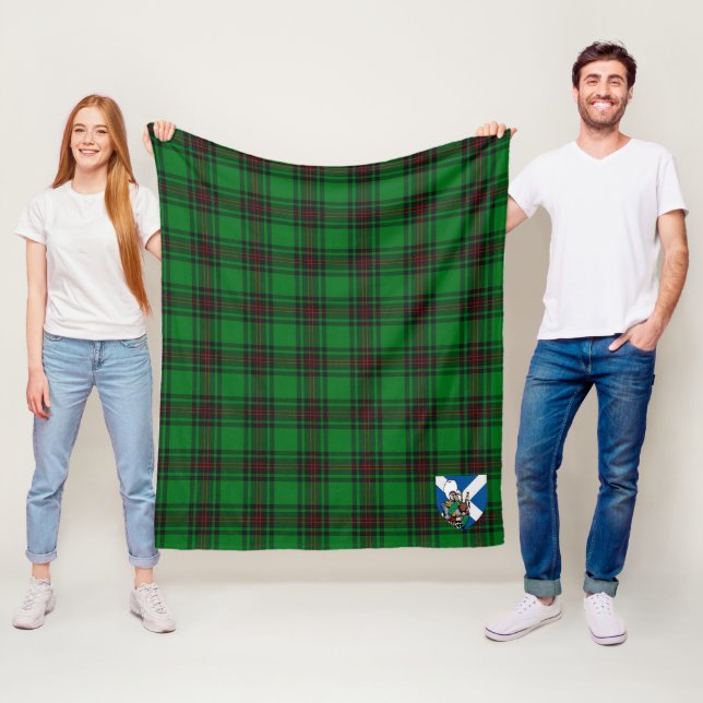 Manta Polar Scotts Ged Tartan Plaid (In situ)