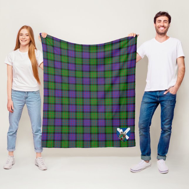 Manta Polar Scotts Gillon Tartan Plaid (In situ)