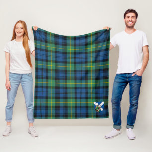 Manta Polar Scotts Gordon Ancient Tartan Plaid