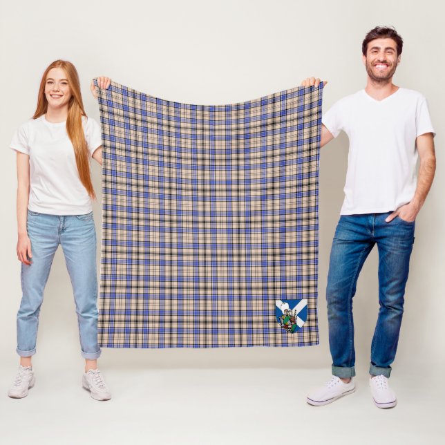 Manta Polar Scotts Hannay Tartan Plaid (In situ)