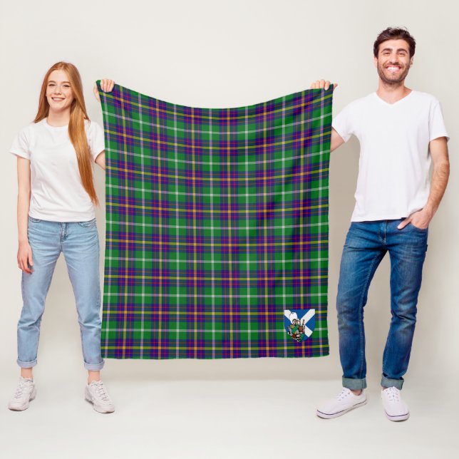 Manta Polar Scotts Inglis Tartan Plaid (In situ)